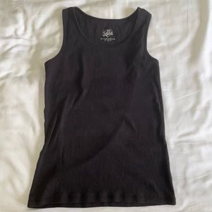 Justice Black Tank Top